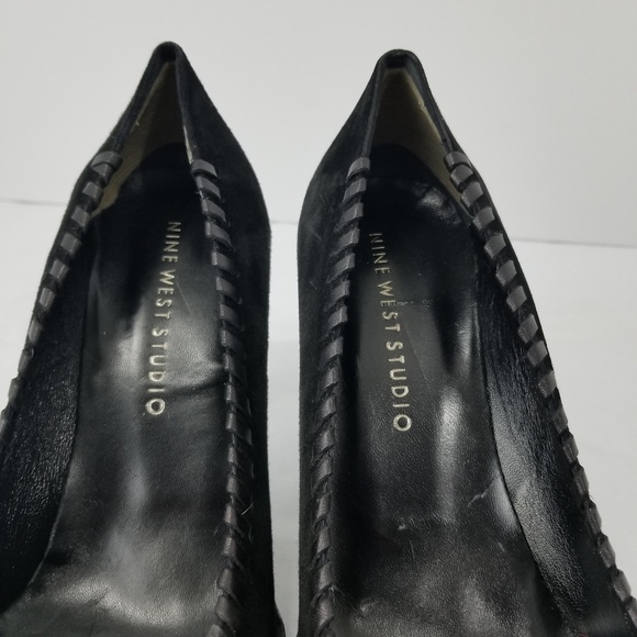 9 west studio Heeled shoes Sz 37. - Picture 6 of 8